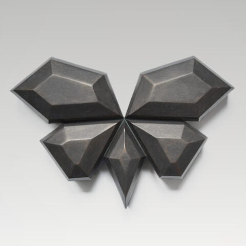 Vlinder abstract patina