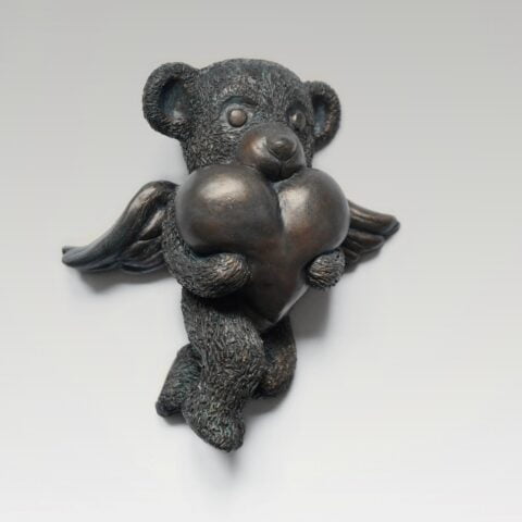 Beer met hart patina